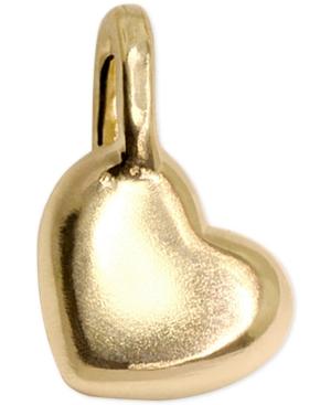 Alex Woo Mini Heart Pendant In 14k Gold
