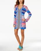 La Blanca Printed Tunic Cover-up Women's Swimsuit