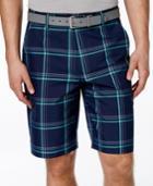 Greg Norman For Tasso Ebla Men's Shadowed Windowpane Shorts, Only At Macy's