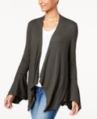 Inc International Concepts Bell-sleeve Cardigan, Created For Macy's