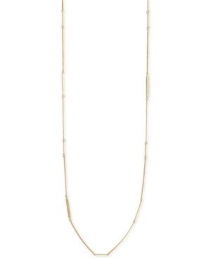 Bcbgeneration Gold-tone Bar Long Necklace