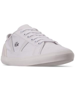 Lacoste Women's Straightset Strap Casual Sneakers From Finish Line