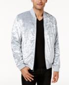 Inc International Concepts Men's Spade Velvet Bomber Jacket, Created For Macy's