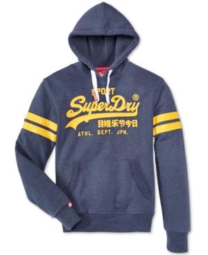 Superdry Men's Vintage Sport Graphic-print Logo Hoodie