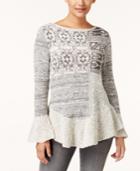 Style & Co Peplum Sweater, Created For Macy's