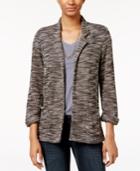 American Rag Marled Knit Boyfriend Blazer