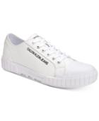 Calvin Klein Jeans Men's Burton Nappa Smooth Sneakers Men's Shoes