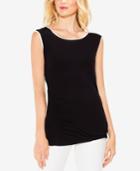 Vince Camuto Side-ruched Tank