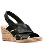 Clarks Collection Women's Lafely Krissy Wedge Sandals, Created For Macy's Women's Shoes