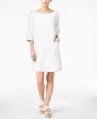 Eileen Fisher Organic Cotton Shift Dress, Regular & Petite