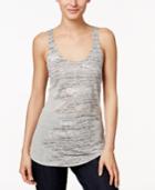 Calvin Klein Jeans Logo Metallic-print Tank Top