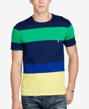 Polo Ralph Lauren Men's Striped Crew Neck T-shirt