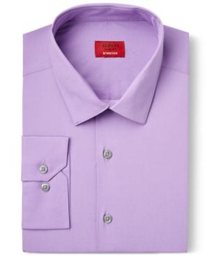 Alfani Spectrum Slim-fit Violet Dress Shirt, Only At Macy's