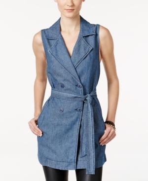 Sanctuary Walker Tie-belt Vest