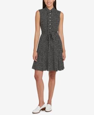 Tommy Hilfiger Ruffled Shirtdress, Created For Macy's