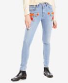 Levi's 721 High-rise Embroidered Skinny Jeans