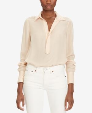 Polo Ralph Lauren Silk Georgette Blouse