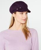 August Hats Studded Flower Cabbie Hat
