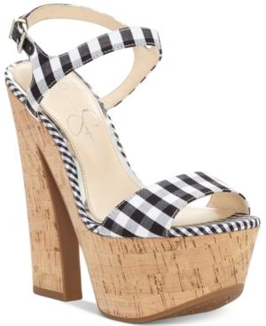 Jessica Simpson Divela Platform Sandals Women's Shoes