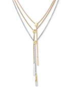 Lucky Brand Tri-tone Multi-row Necklace