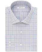 Van Heusen Men's Classic/regular Fit Wrinkle Free Flex Collar Check Dress Shirt