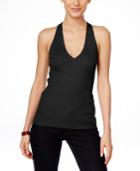Inc International Concepts Petite Ribbed Halter Top, Only At Macy's