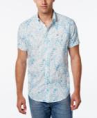 Tommy Hilfiger Men's Tropical-print Short-sleeve Shirt