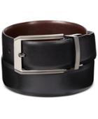 Perry Ellis Men's Mr. Pebble Reversible Belt