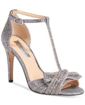 Inc International Concepts Risha Embellished Knot Detail Evening Sandals, Only At Macy's Women's Shoes