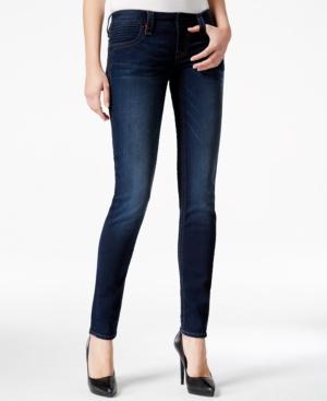 Rock Revival Four-pocket Skinny Dark Blue Wash Jeans