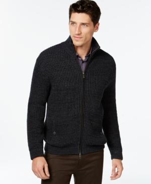 Vince Camuto Full-zip Textured Sweater
