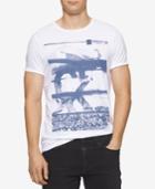 Calvin Klein Jeans Men's Pixel Mountains Graphic-print T-shirt
