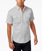Sean John Men's Multi-pocket Cotton Shirt, Created For Macy's