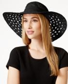 Vince Camuto Open Weave Floppy Hat