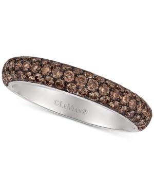 Le Vian Chocolatier Diamond Pave Band (9/10 Ct. T.w.) In 18k White Gold