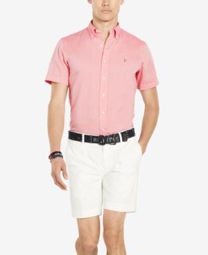 Polo Ralph Lauren Men's Chambray Short Sleeve Oxford Shirt