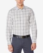 Perry Ellis Men's Classic-fit Tattersall Cotton Shirt
