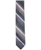 Ryan Seacrest Distinction Men's Bayshore Stripe Slim Tie, Created For Macy's