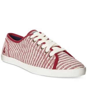 Nautica Women's Lanyard Canvas Sneakers Women's Shoes