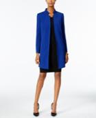 Tahari Asl Stand-collar Topper Jacket