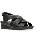 Clarks Collection Women's Cloudsteppers Caddell Jena Wedge Sandals Women's Shoes