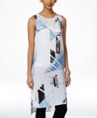 Vince Camuto Printed High-low Tunic