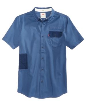 Levi's Men's Slim-fit Camo-trim Shirt