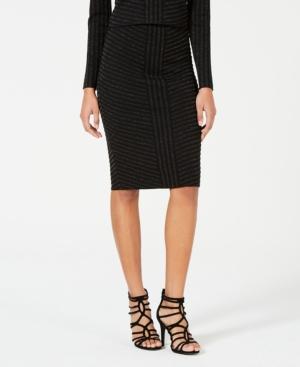 Xoxo Juniors' Shine Rib-knit Pencil Skirt