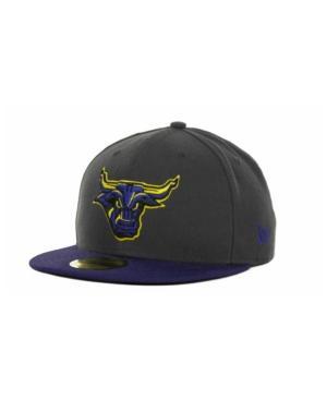 New Era Minnesota State Mavericks 2 Tone Graphite And Team Color 59fifty Cap