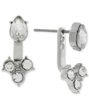 Bcbgeneration Silver-tone Crystal Earring Jackets
