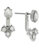 Bcbgeneration Silver-tone Crystal Earring Jackets