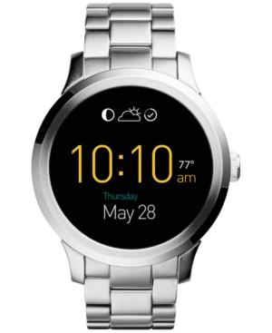 Fossil Men's Digital Q Founder Stainless Steel Bracelet Smartwatch 46mm Ftw20001