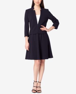 Tahari Asl Star-collar A-line Skirt Suit