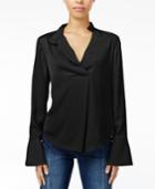 Rachel Rachel Roy Bell-sleeve Blouse, Only At Macy's